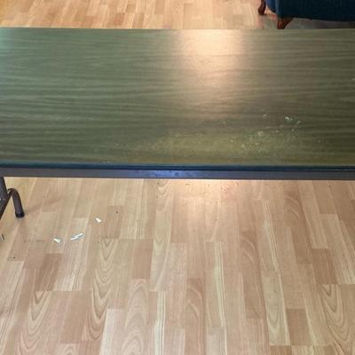 Wood-Look 5ft Folding Table
