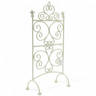 Ivory-Coated Wrought Iron Jewellery Stand