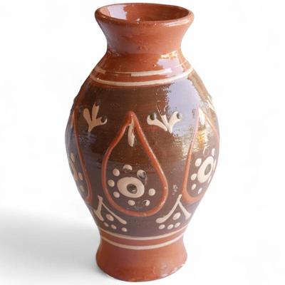 Eastern European Folk Art Jug, 1970s