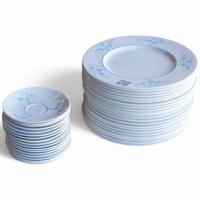 Spode Blanche de Chine Geisha Bone China Plates