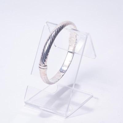 Milor Italy 925 Sterling Silver Bangle Bracelet