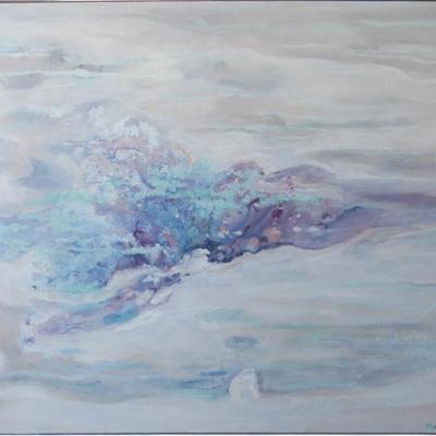 Signed Abstract Modern Painting
