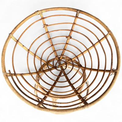 Round Rattan Papasan Chair Frame