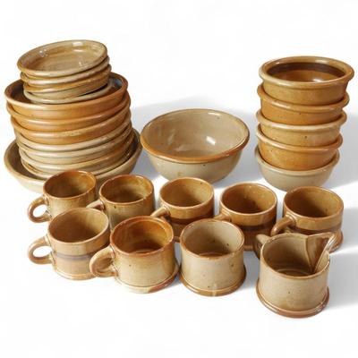 27-Piece Dansk Stoneware Set by Niels Refsgaard
