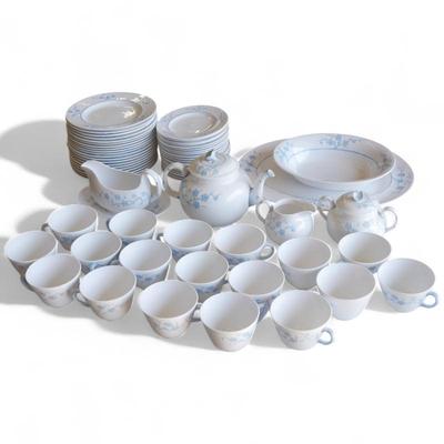 Spode Copeland's China Geisha Light Blue Set