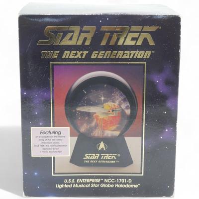 Star Trek U.S.S. Enterprise NCC-1701-D Lighted Musical Globe