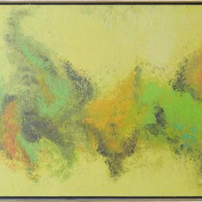Abstract Modern Painting, Signed