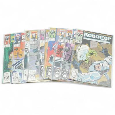 10 Marvel Robocop Comics (1990-1991, Issues 7-16)