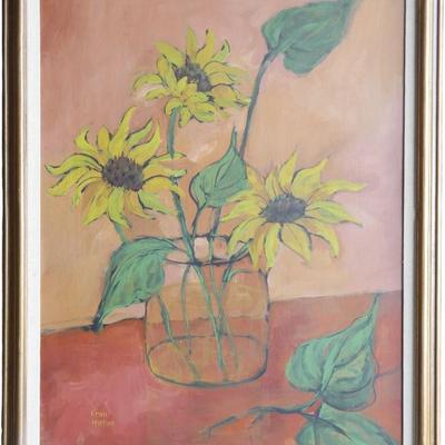 Framed Signed Original Artwork by Fran Keran