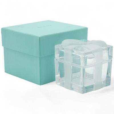 Tiffany & Co Crystal Gift Box w/ Frosted Lid