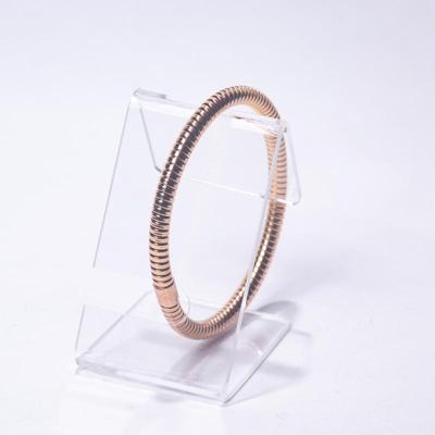 925 Milor Italy Sterling Silver Coiled Bangle
