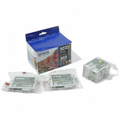 Epson 302XL & T059 Series Ink Cartridges, NIB