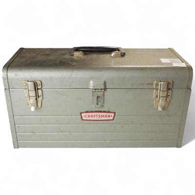 Vintage Craftsman Mechanics Tool Box w/ Tools