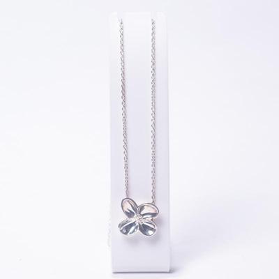 RLM Studio 925 Sterling Silver Flower Pendant Necklace
