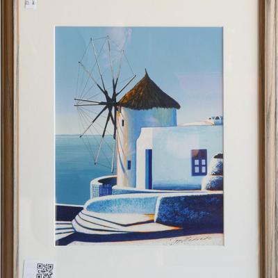 Quiet Mill by Igor Medvedev, Signed Serigraph, 1998