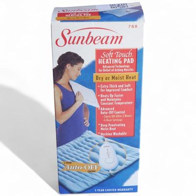 Sunbeam 788 Soft Touch Heating Pad w/ Auto-Off