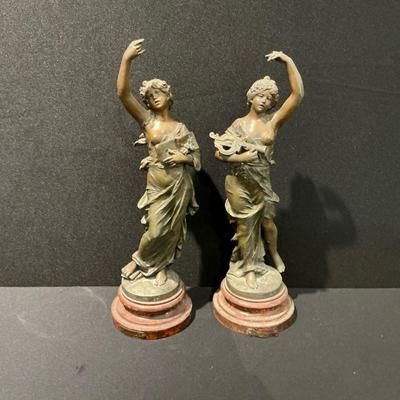 Pair Of French Statues