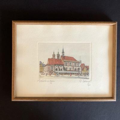 Town Square Intimate Print