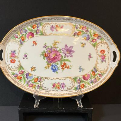 Bavaria Schumann Dresden Oval Platter