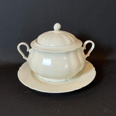 Soup Tureen And Platter