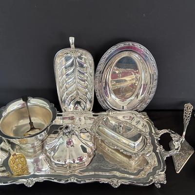 Silver Plated Serving Pieces