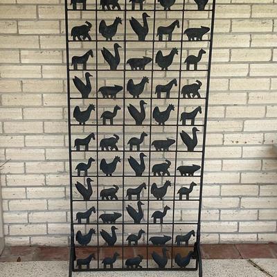 Wrought Iron Screen
