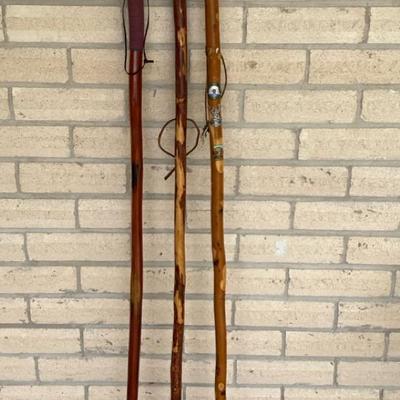 Solid Wood Walking Stick Bundle 