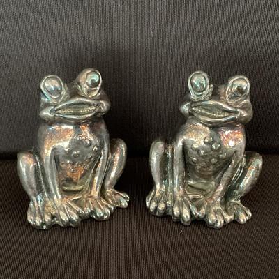 Sterling Silver Frogs