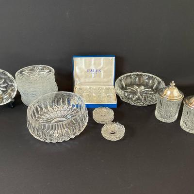 Vintage Crystal Bowls, Shakers & More 