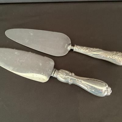 Sterling Silver Cake Knives