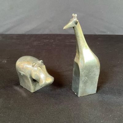 Vintage Dansk Silver-Plated Paperweights 