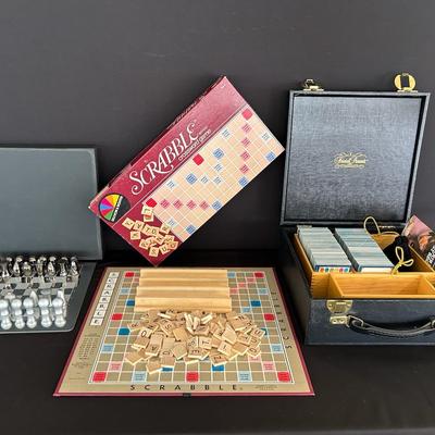 Scrabble, Trivial Pursuit & Chess