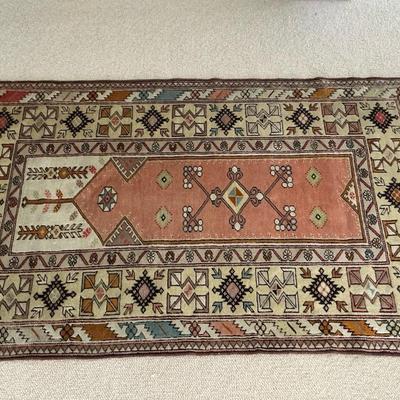 Vintage Turkish Wool Rug 