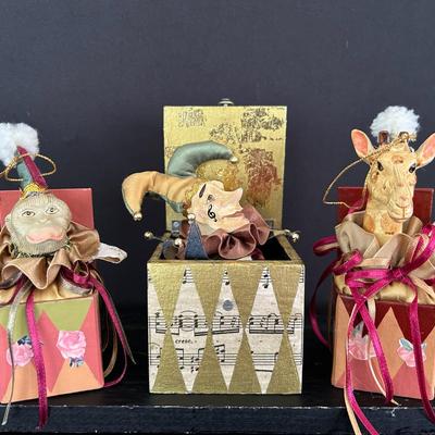 Katherine’s Collection Jester Ornament & Friends