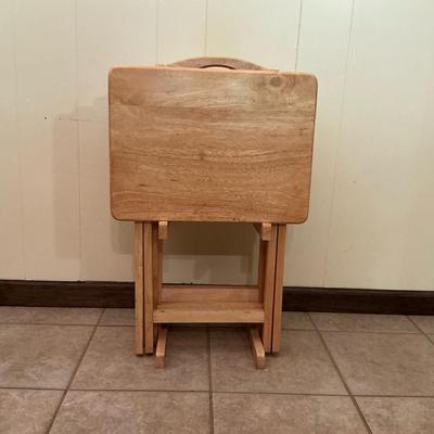 Wooden TV Trays II
