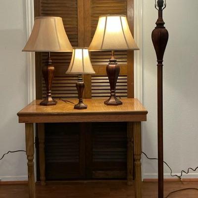Set Of 4 Lamps