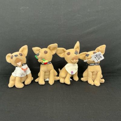 Vintage Yo Quiero Taco Bell Plush Chihuahuas 
