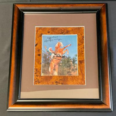 Roy Rogers And Trigger Framed Print