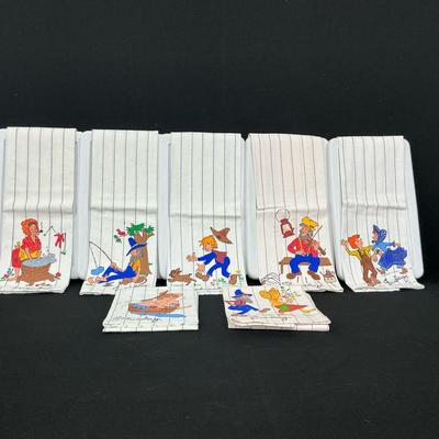 Handpainted Dish Towels
