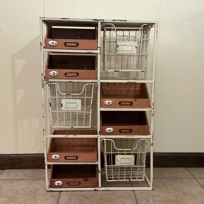 Shabby Chic Storage Shelf  