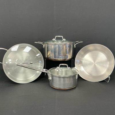 Emeril 7 Piece Stainless Steel Pots & Skillets