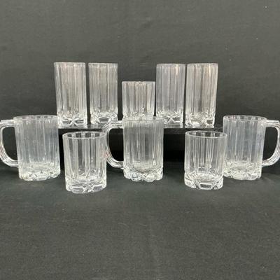 10 Piece Glassware Set