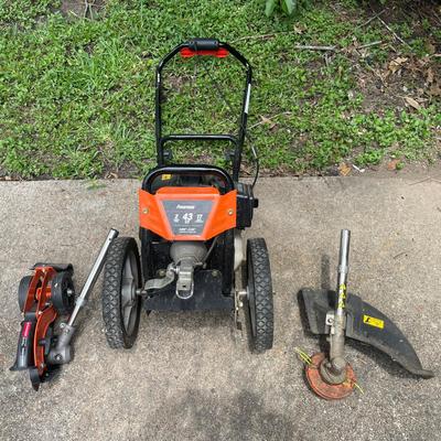 Powermate String Trimmer & Mower and 2 attachments  