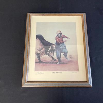 “American Matador” Print By Ted Watts