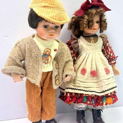 “Seymour Mann” Dolls,  Logan and Ann 