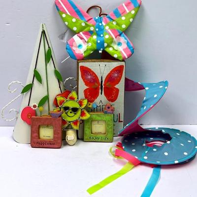 “Flowers Inc.” Metal Wall Vase and More