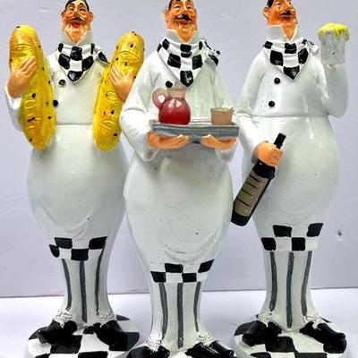 Vintage Chef Brother Figurines