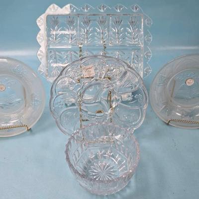 "Crystal Clear" and "Fifth Avenue Crystal" Glassware 