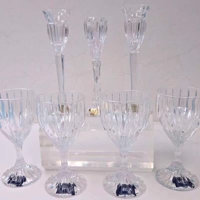 "Noritake" and "Mikasa" Crystal Pieces 