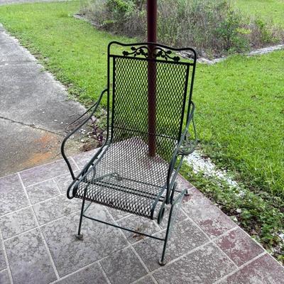 There are two of these chairs - they are green